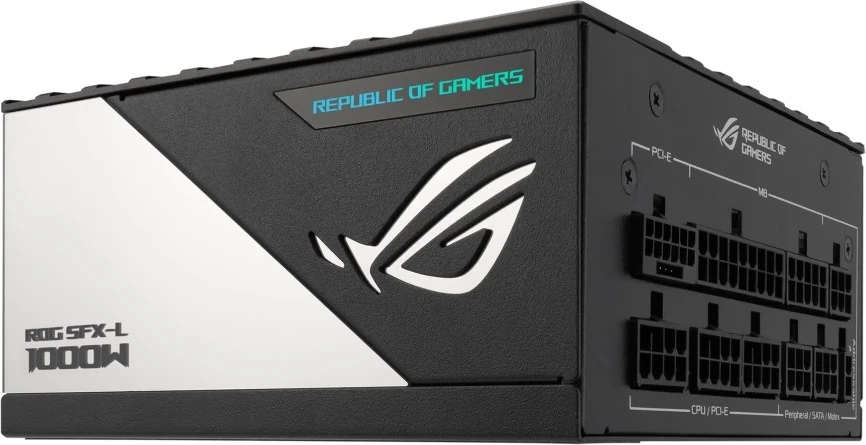 Napajalnik SFX-L 1000W Platinum, ASUS ROG Loki, 24-pin ATX, črno-srebrn