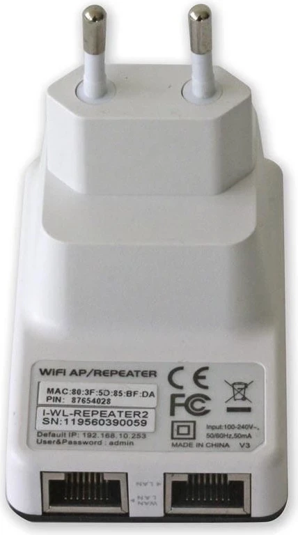 Brezžični usmerjevalnik Techly 301078, mini, 300 Mb/s