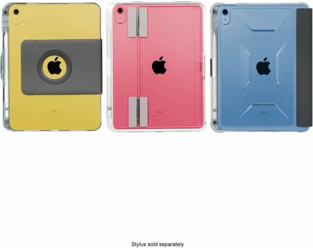 Prozoren ovitek Targus Pro-Tek Clear za iPad 10,9, TPU, stojalo