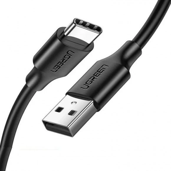 USB kabel USB A na USB C UGREEN 60117, USB 2.0, 1,5 m, črn