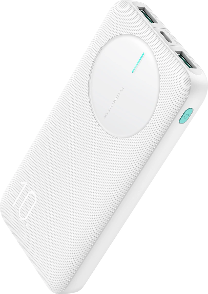 Prenosni polnilec Joyroom JR-PBF12, 10.000 mAh, 3 izhodi, bel