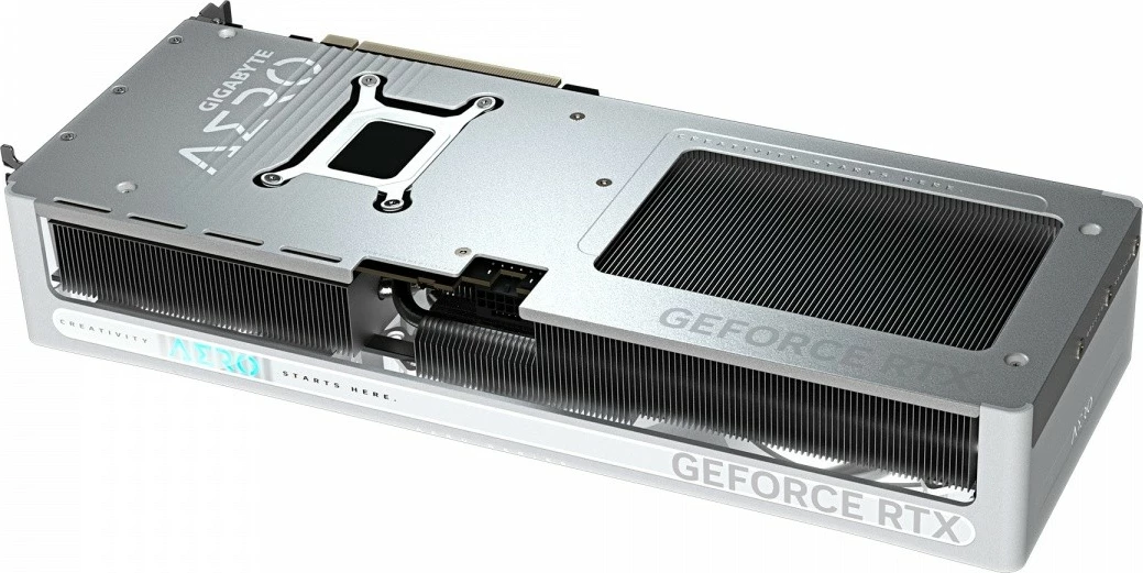 Grafična kartica Gigabyte GeForce RTX 5070 AERO OC, 12GB GDDR7, 192-bit, bela