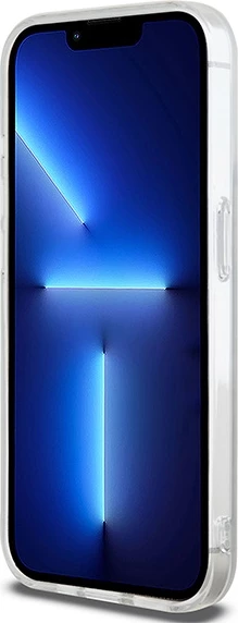 Ovitek za telefon IML Mono & Stripe MagSafe za iPhone 15 Pro, DKNY, bež