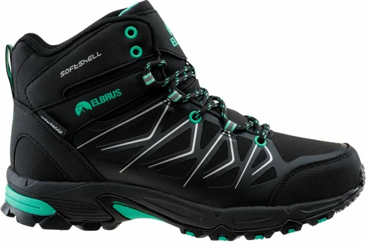 Čevlji za ženske Elbrus Mabby Mid Wp, črni