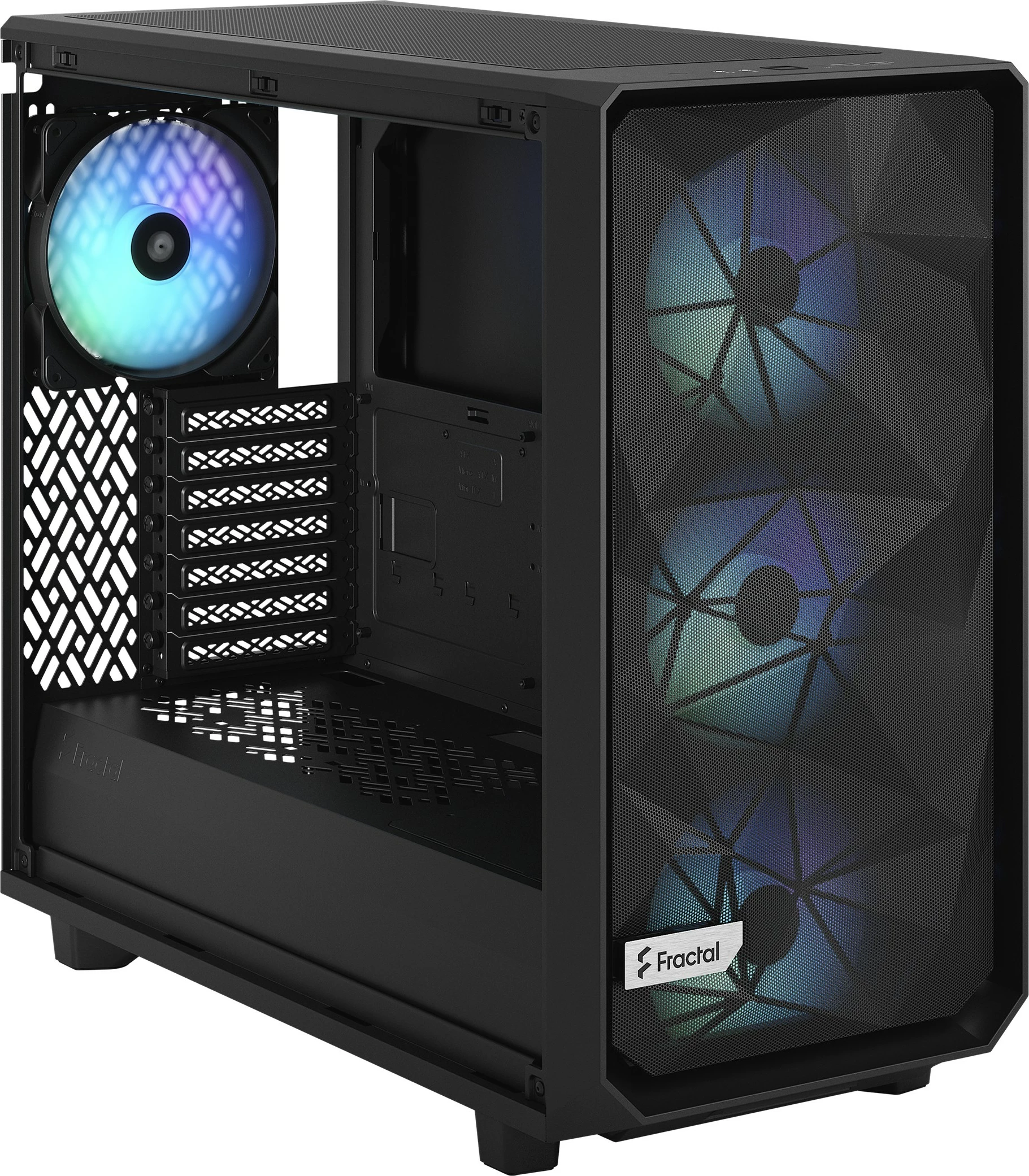Kompaktna ohišje Meshify 2 Lite, Fractal Design, EATX/ATX/micro ATX/Mini-ITX, črno