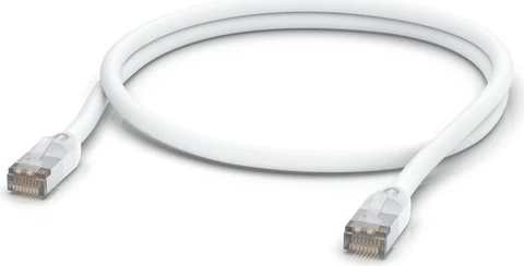 Omrežni kabel, Cat5e, 1 m, bel — Ubiquiti UACC-CABLE-PATCH-OUTDOOR-1M-W