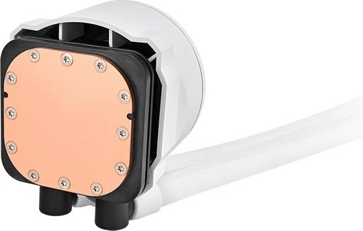 Vse-v-enem tekočinski hladilnik Thermaltake TH280 V2 ARGB Snow, 14 cm, 84.32 cfm, bel