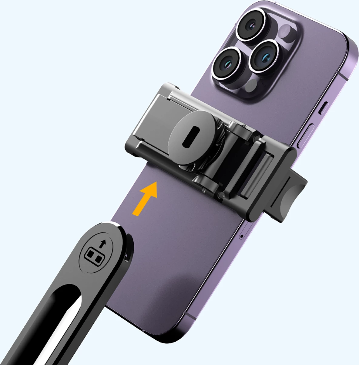 Teleskopski selfie stick in stojalo Wozinsky WC1Y3S, 1,32 m, z Bluetooth, črn