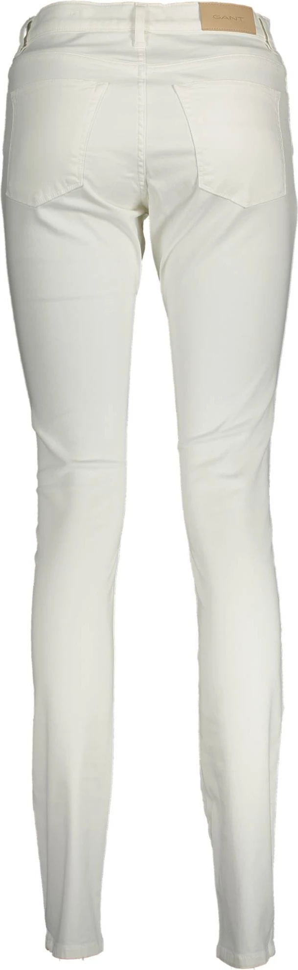 Hlače GANT, ženske, bele