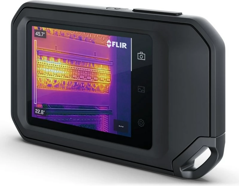 Termična kamera FLIR C8, 320 x 240, LCD zaslon, črna