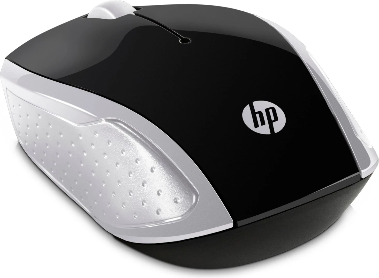Brezžični miška 1000 dpi, USB-A, črn HP 200