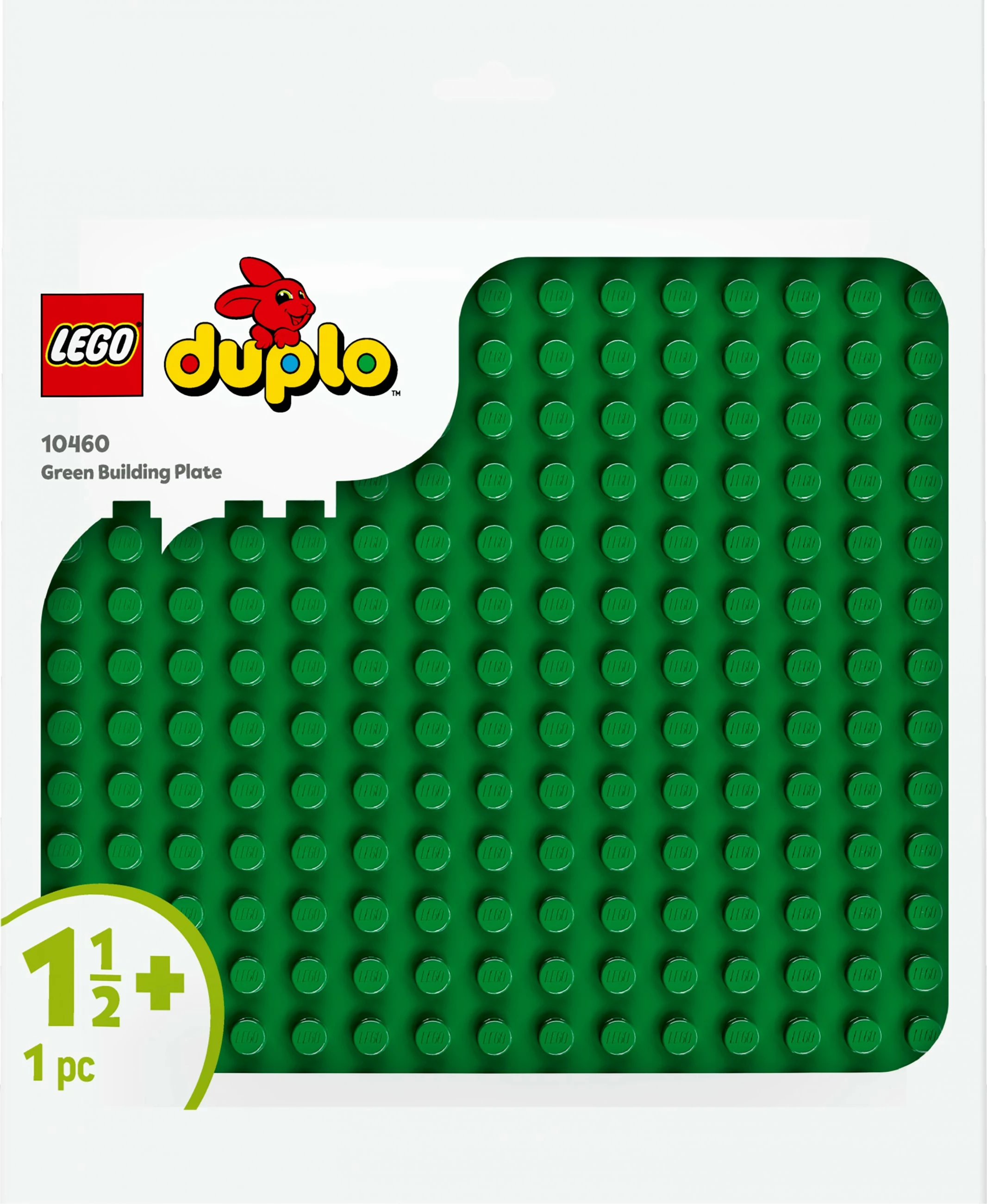 Gradbena plošča LEGO DUPLO 10460, 1 kos, zelena