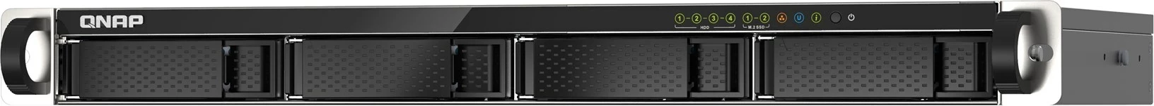 NAS Rack 1U QNAP TS-435XEU, Marvell CN9131, 4 GB DDR4, črno/siv