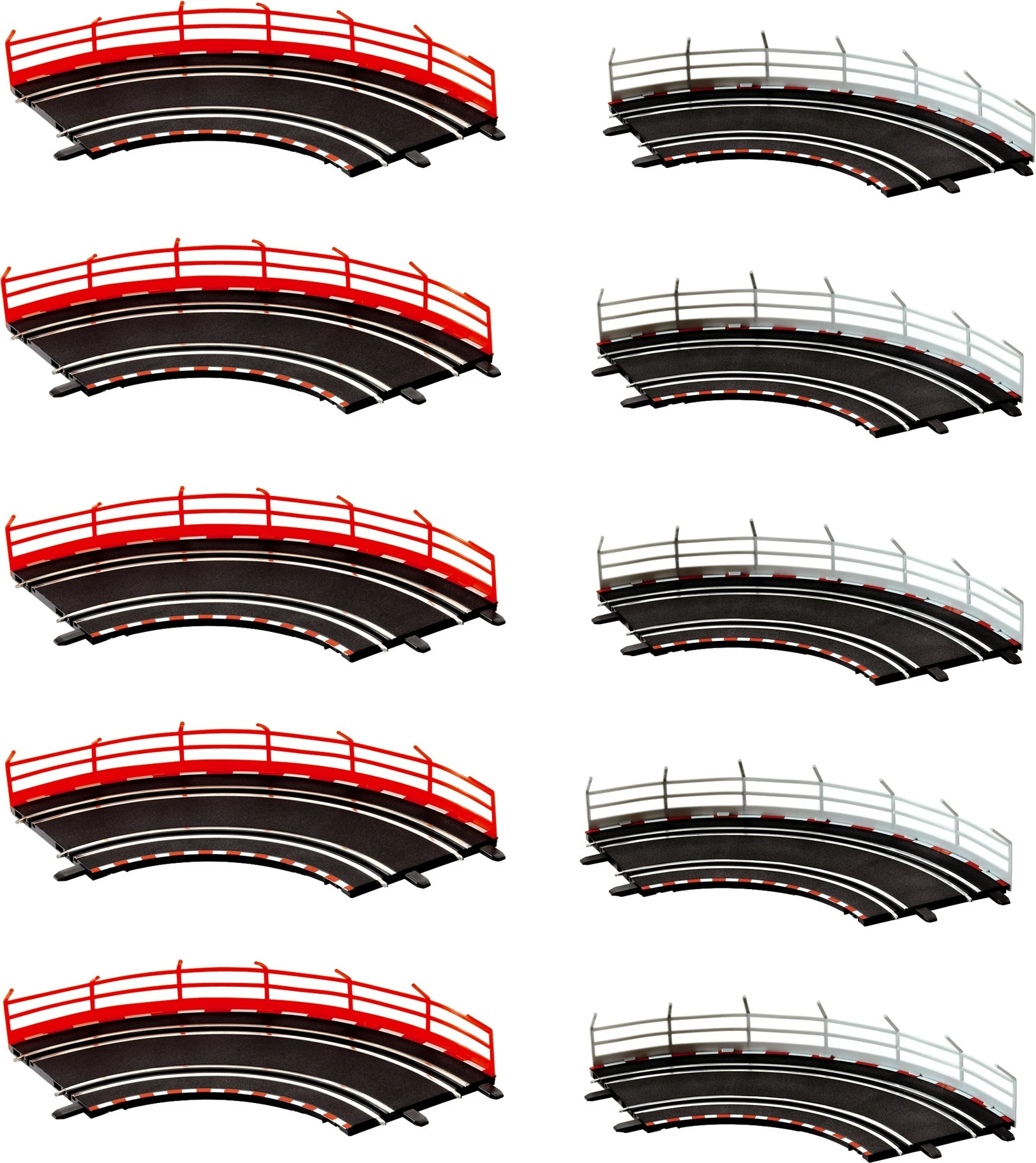 Pista za igro Carrera 20061651, za otroke od 6 let naprej, črna, rdeča, bela