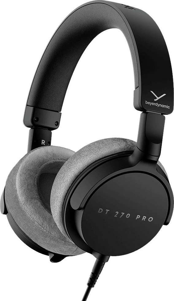 Studijske slušalke Beyerdynamic DT-270 Pro, z 3,5 mm kablom, siva