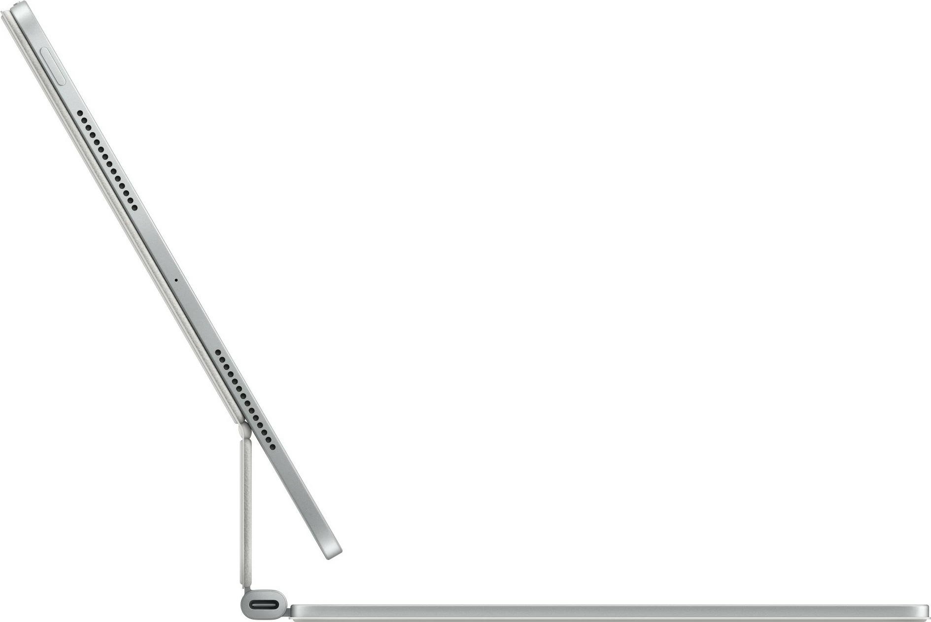 Magic Keyboard z vgrajenim sledilnim ploščkom za iPad Pro 11-inch, QWERTY US English, škarjasta tipka, 1 mm, bela