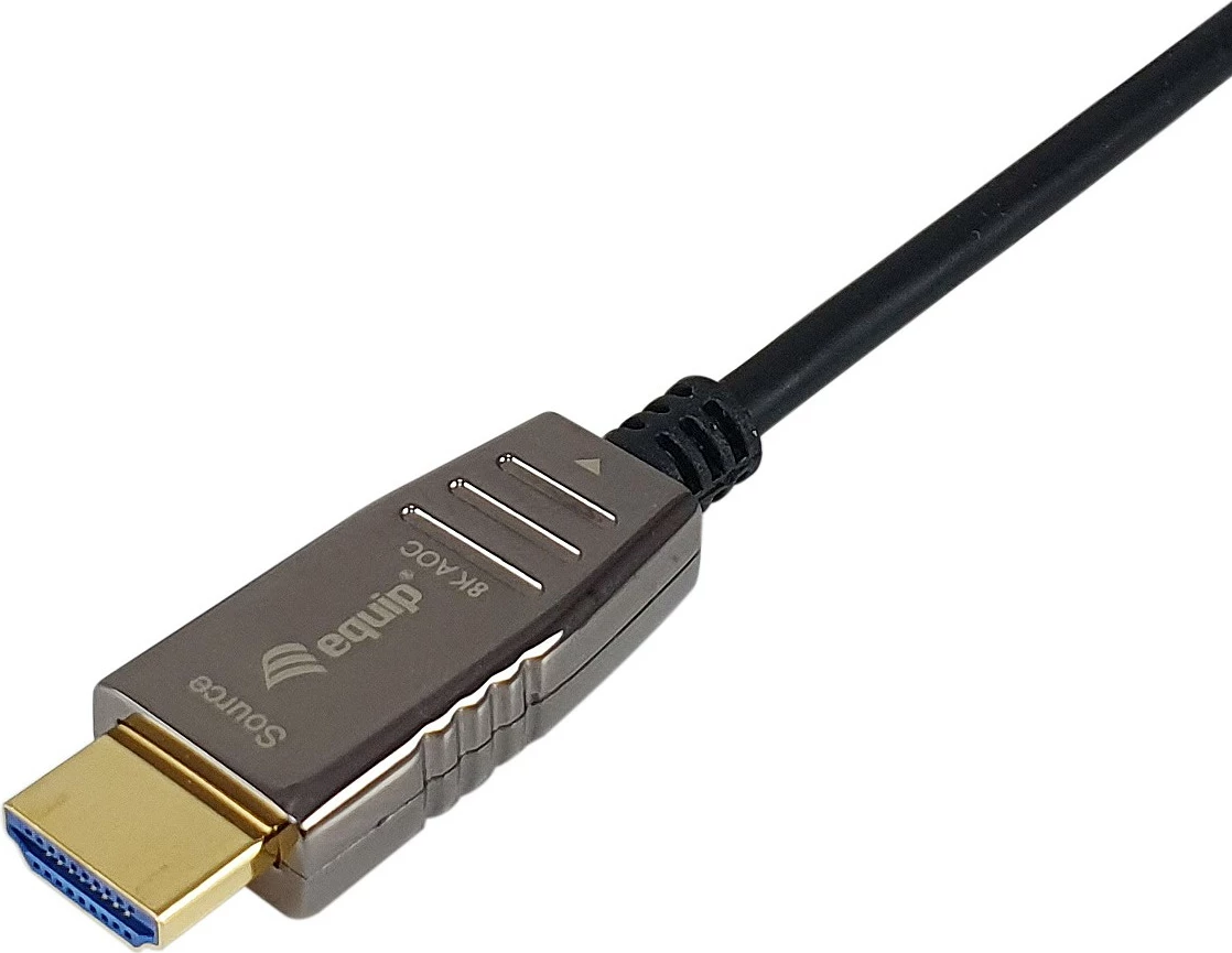 Aktivni optični HDMI kabel Equip 2.1, 20 m, 8K/60Hz, črn
