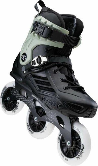 Rekreativni rolerji Coolslide Hulst, črno-zeleni