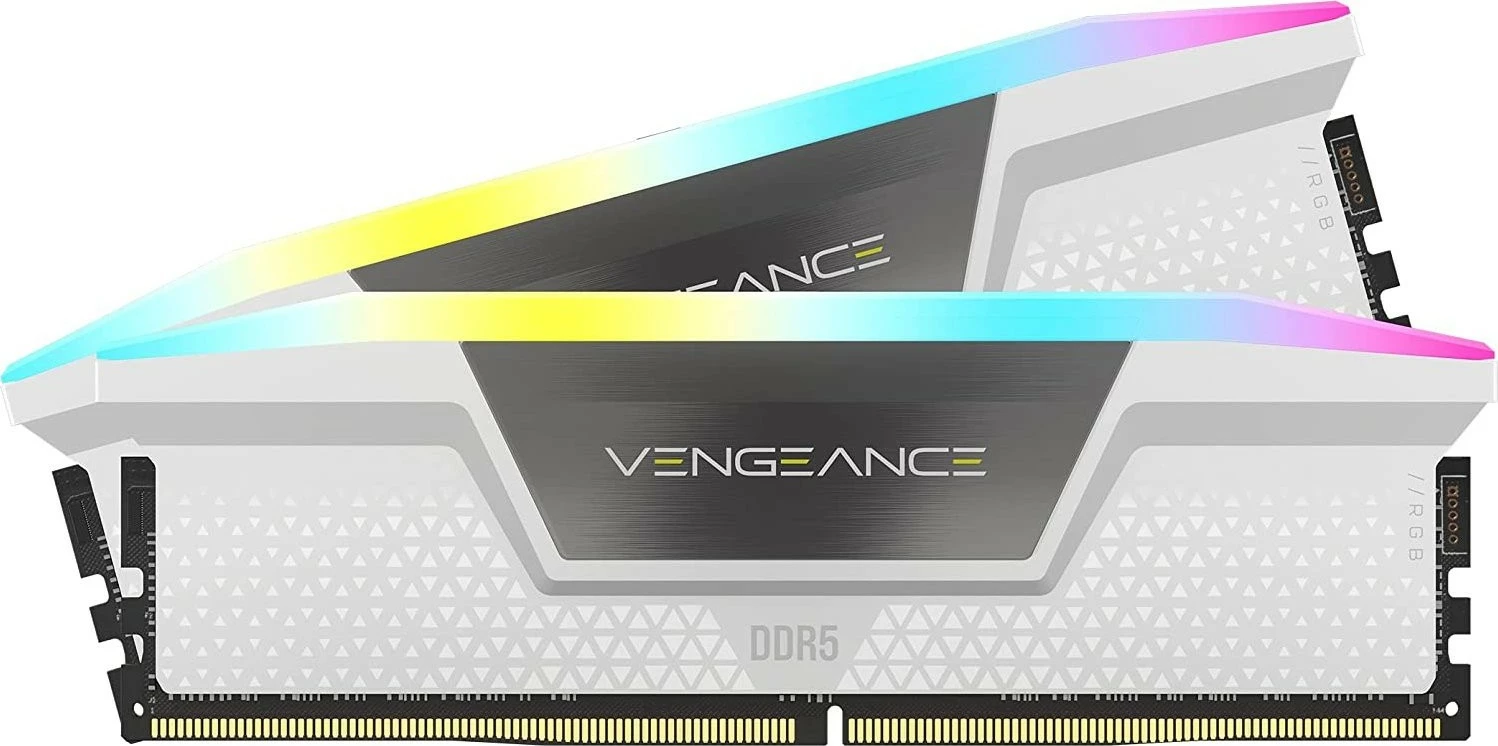 Ram memorija Corsair Vengeance RGB 32GB (2x16GB) DDR5 6200MHz, večbarvna