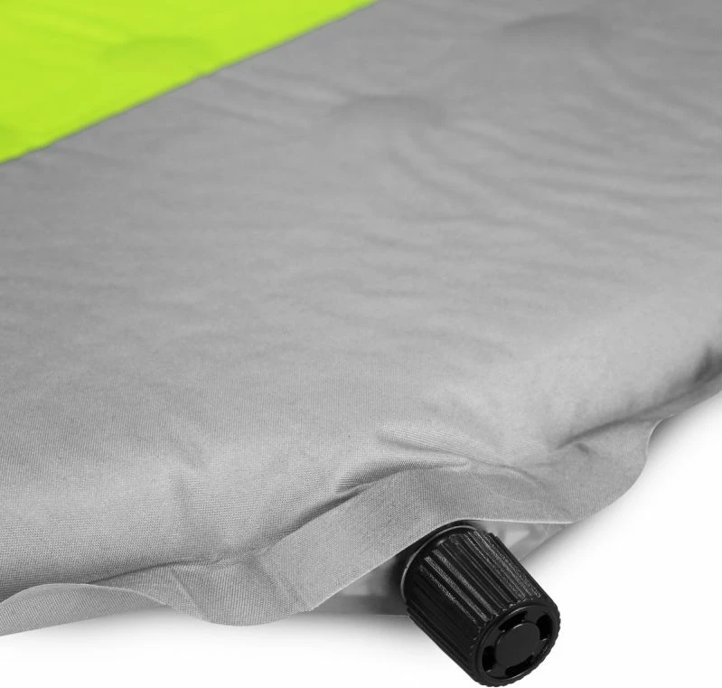 Napihljiva samonapihljiva podloga za spanje Spokey Air Mat, zelena in siva
