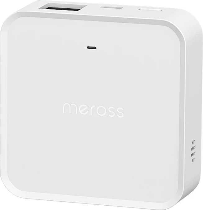 Wi‑Fi prehod, Meross MSH450MA (EU), Matter, sirena 110 dB, Ethernet + Wi‑Fi 2.4 GHz, do 32 naprav