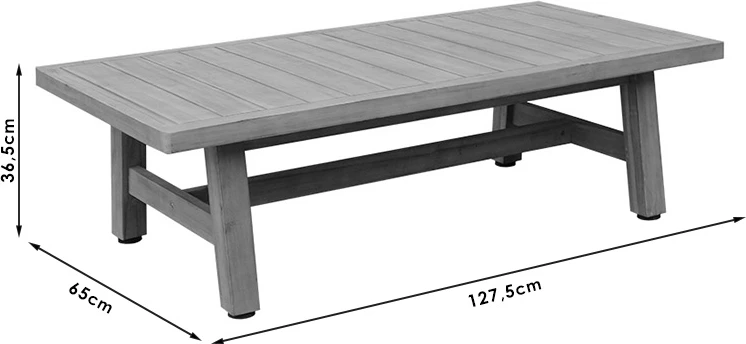 Lounge set za vrt, akacijevo drevo, bež tkanina, 4-delni Malibu