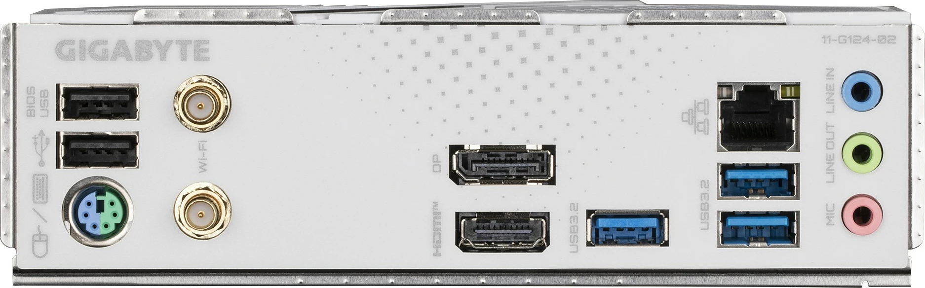 Mikro ATX matična plošča B760M GAMING PLUS WIFI DDR4, Gigabyte, LGA 1700, Wi‑Fi 6, črno/siva