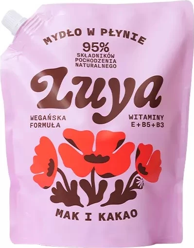 Tekuče milo za roke z makom in kakavom Luya Mak and Cocoa, refil 800 ml