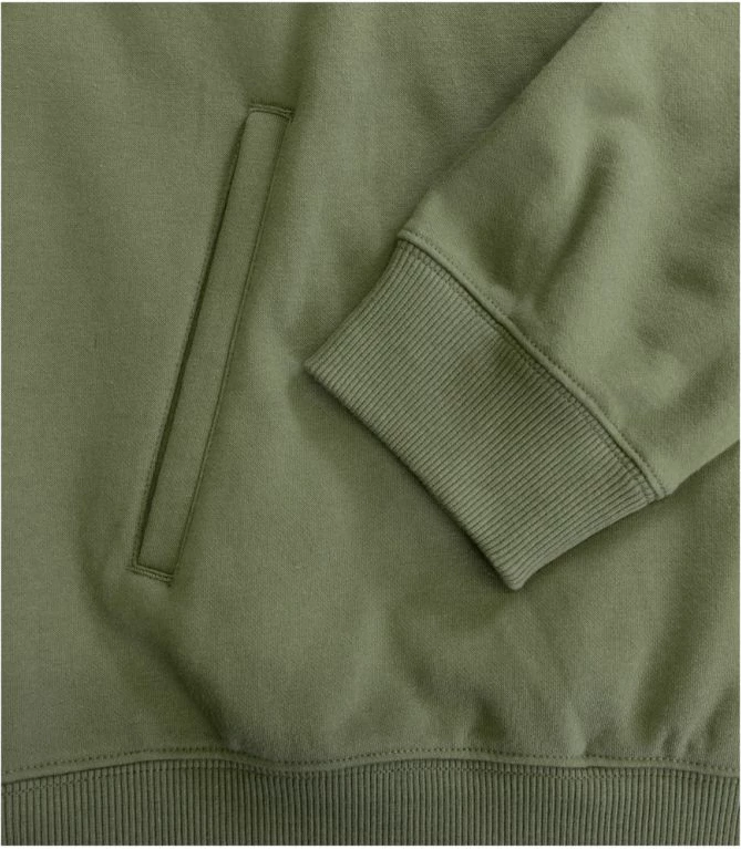 Duks s kapuco, Malfini, krem