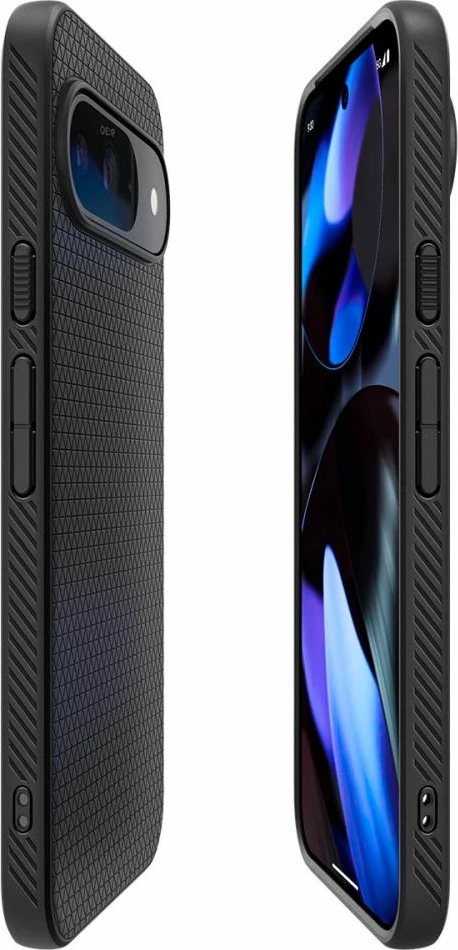 Ovitek Spigen Liquid Air za Google Pixel 9 Pro XL, črn