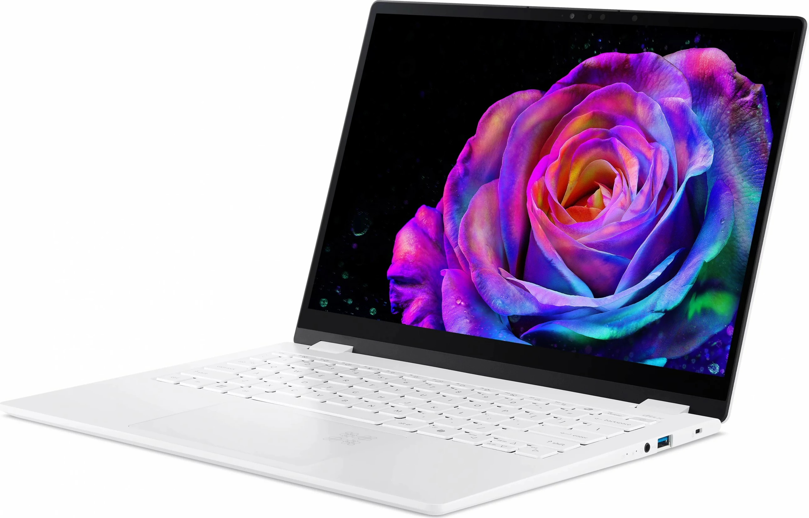 Prenosnik 14" OLED WQ2.8K, Core Ultra 7, 32GB/1TB, bel — Acer Swift Edge SFE14-51T-75RZ