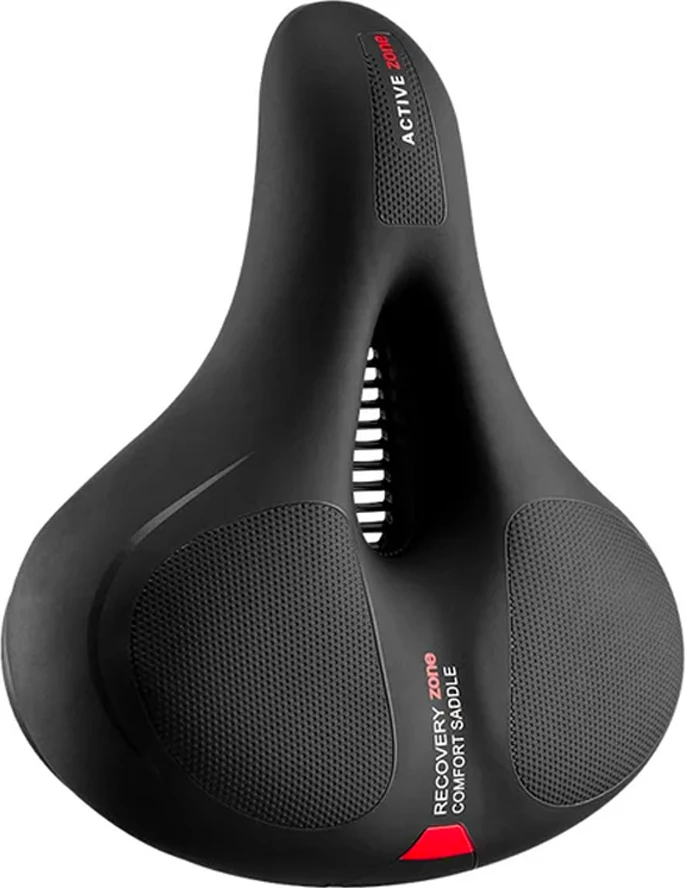 Sedež za kolo Rockbros AQ-6090R, črn in rdeč