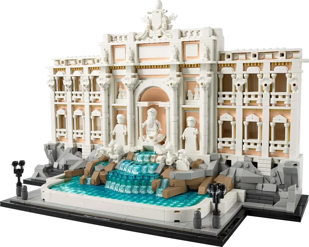 Model Fontane di Trevi Lego Architecture 21062