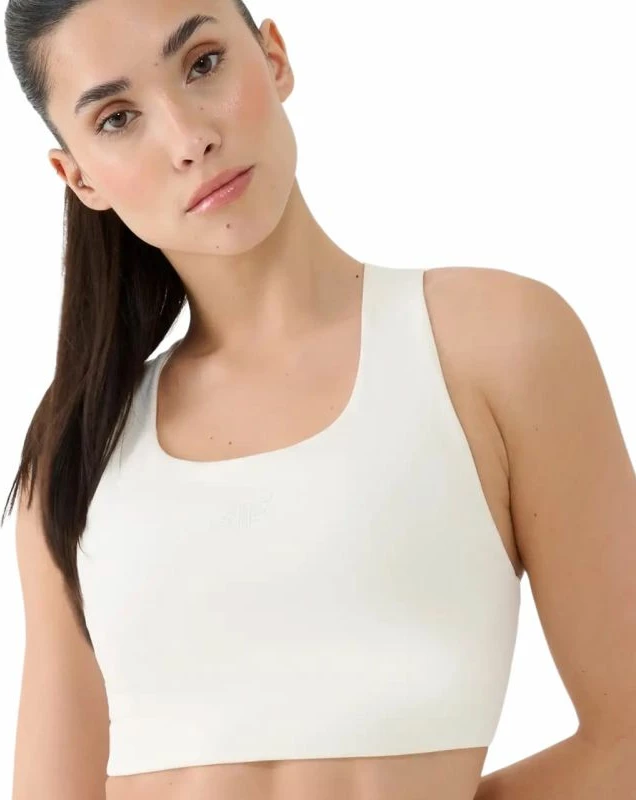 Športni nedrček 4F, bel