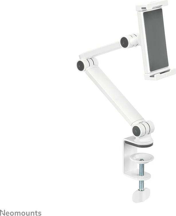 Namizni nosilec za tablico Newstar Neomounts DS15-545WH1, univerzalen, gibljiv, bel