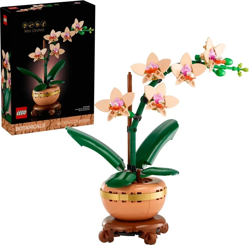 Mini orhideja, LEGO ICONS 10343 The Botanical Collection