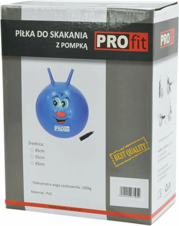 Skakalna žoga 45 cm PROFIT DK2103