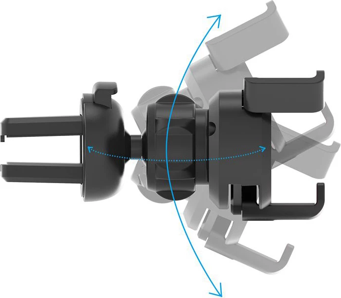 Držalo za telefon z zračnim osvežilcem Hurtel YC06, črno
