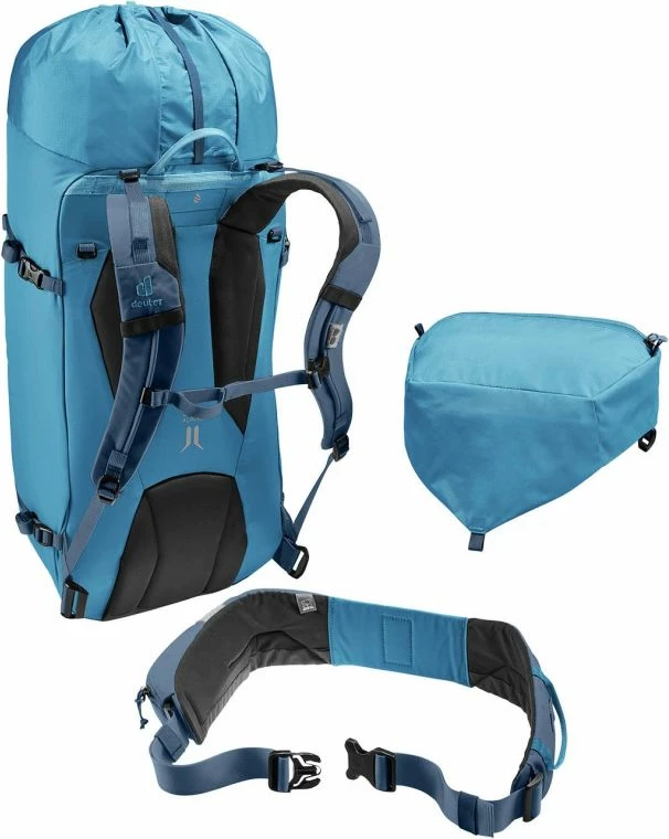 Pohodni nahrbtnik Deuter, unisex, moder