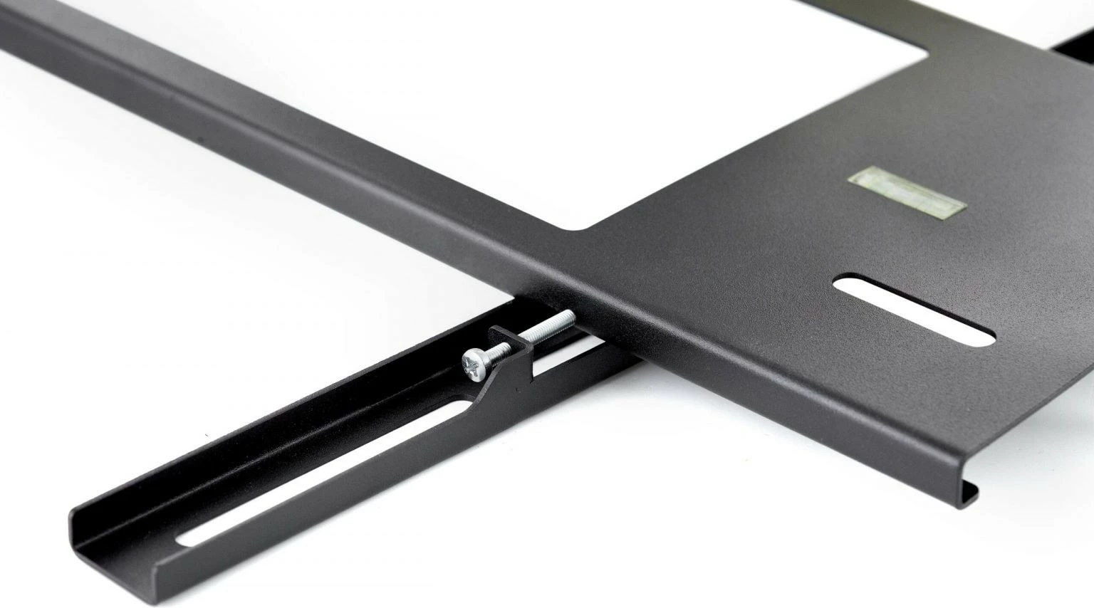 Stenski nosilec za TV/monitor Edbak EWB250, 40–65 palcev, VESA 100x100–800x400, 40 kg, črn/srebrn