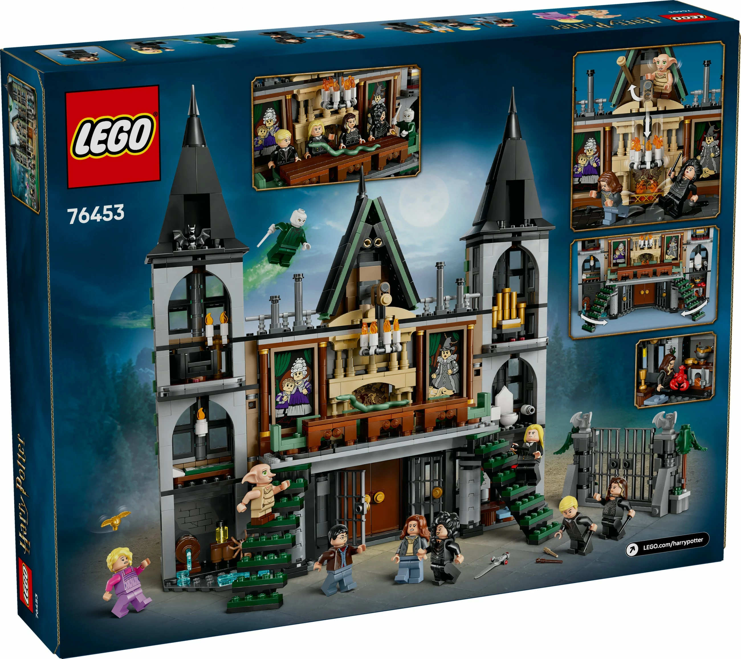 Rezidenca družine Malfoy LEGO Harry Potter 76453, večbarvno
