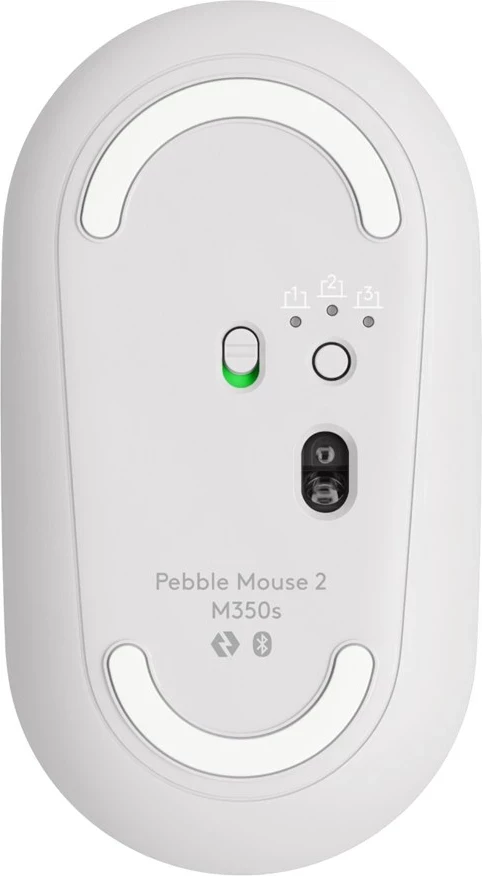 Brezžični ambidekstralni miš, 4000 DPI, bel – Logitech 910-007013