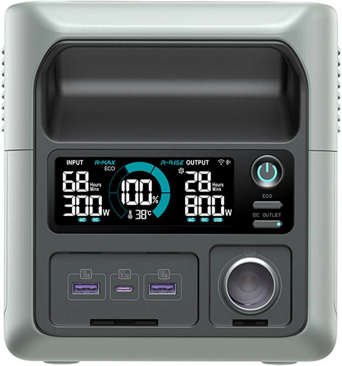 Prenosna energetska postaja Romoss RM300, 80000mAh, 256Wh, siva