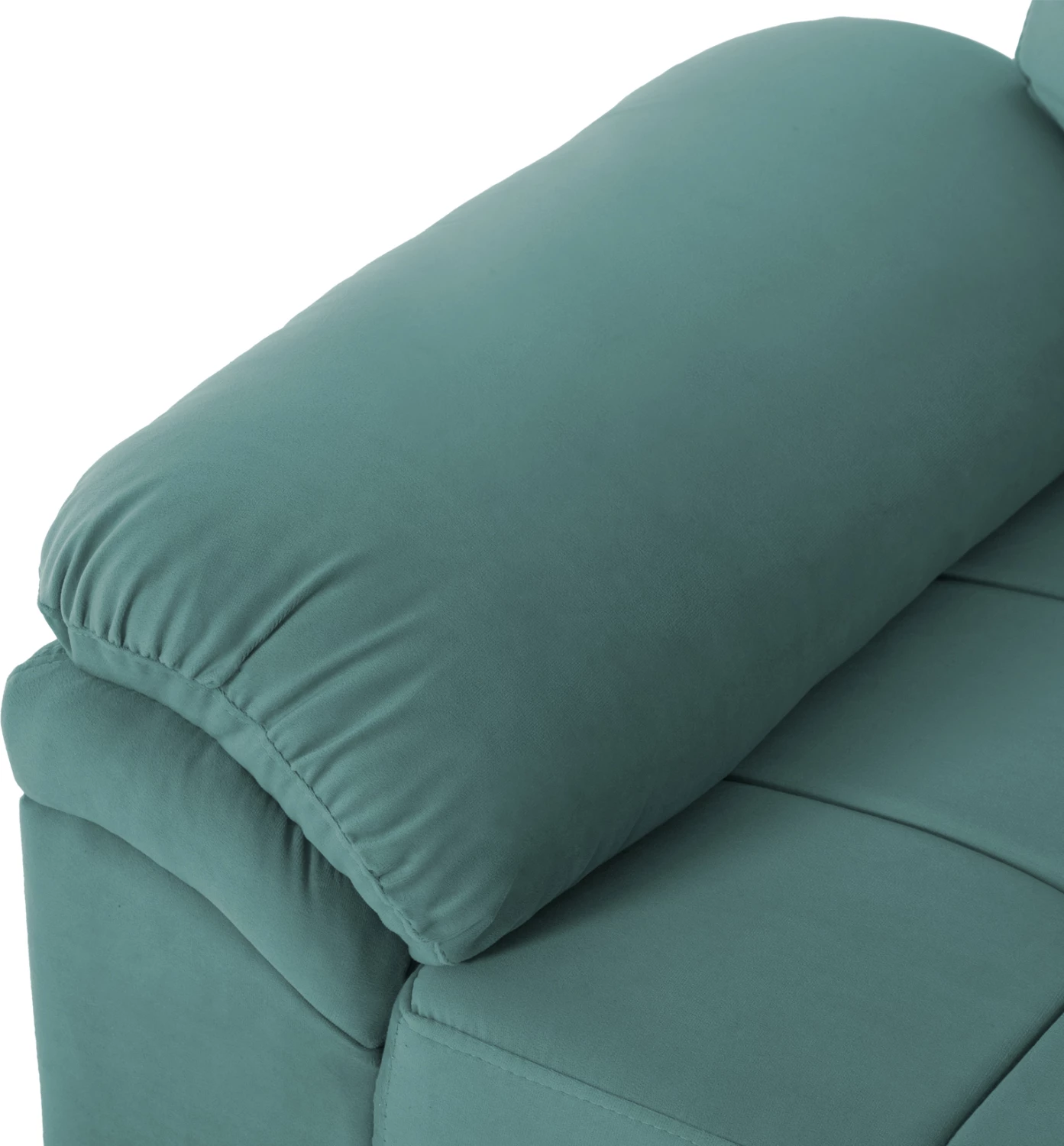 Sedežna garnitura z ležiščem desni kot JADE FH3144.04R v morsko zeleni barvi 250x80-180x73-88H cm