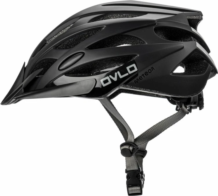 Čelada za moške in ženske Meteor, črna