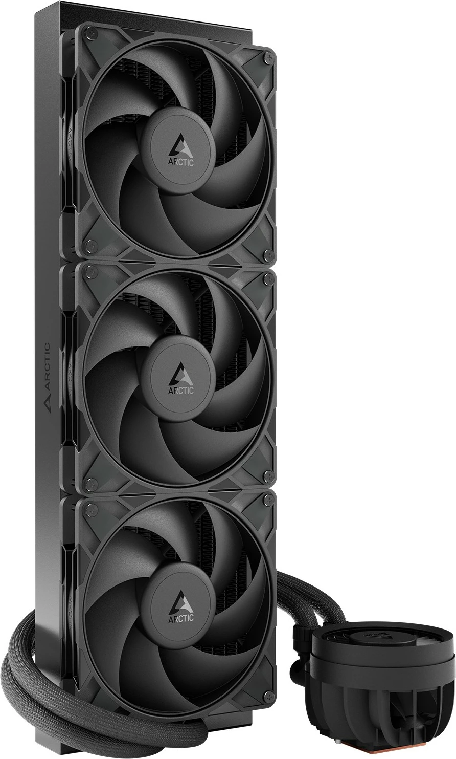 Hladilni sistem na vodni osnovi Liquid Freezer III Pro 420, ARCTIC, 3 ventilatorji, črn