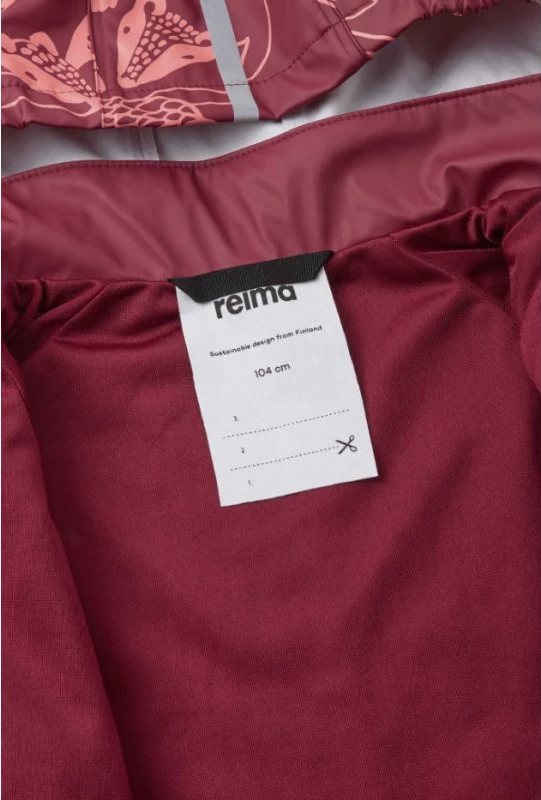 Kombinezon za otroke, rdeč, Reima
