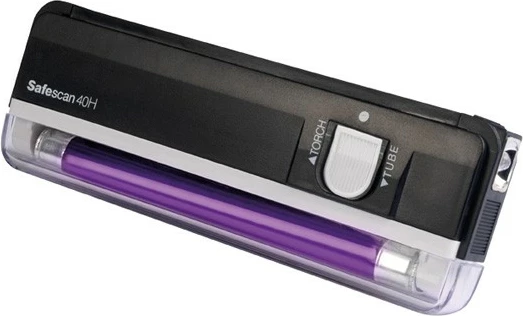 Prenosni detektor UV in LED, SafeScan 40H, črn