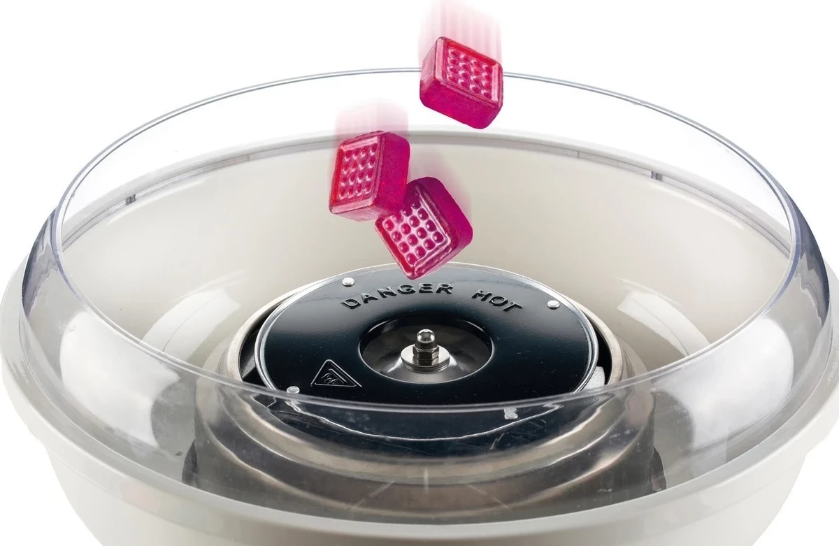 Stroj za sladkarije iz sladkorne vate Ariete, moder