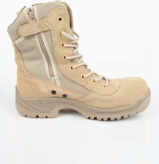 Varnostni škornji za moške Lavoro, krem